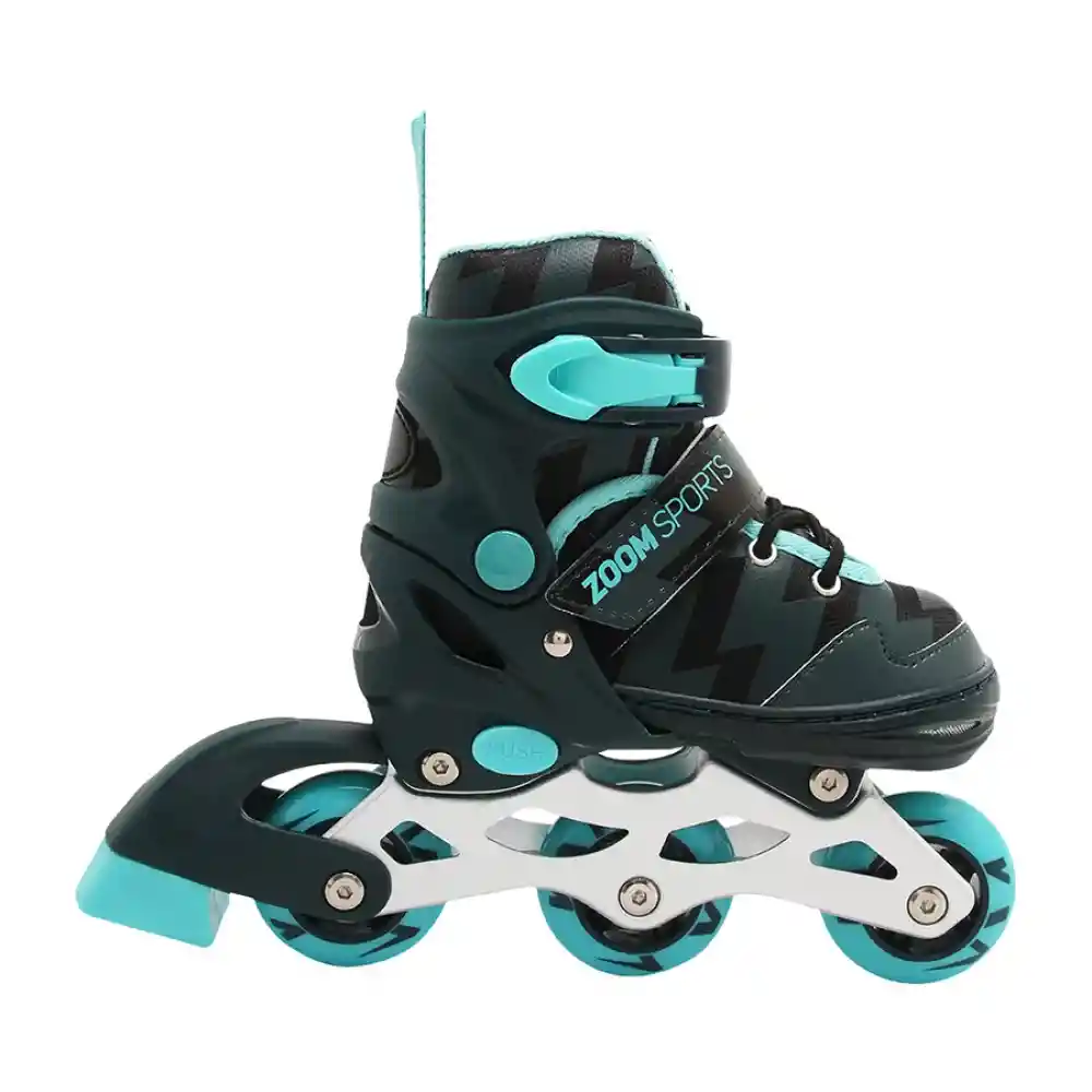 Zoom Sports Patines Ajustables. Aluminio Talla 27 - 30 Negro. Sku 7707631130238