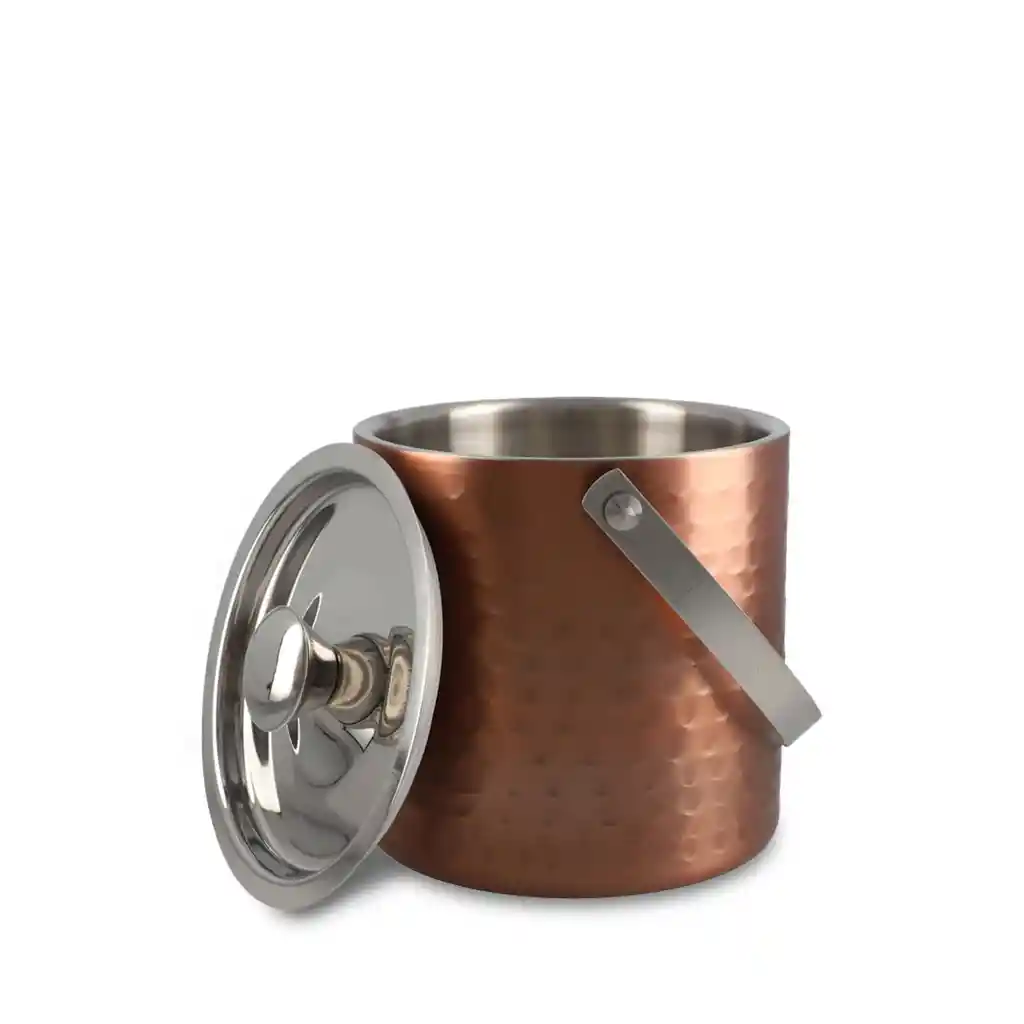 Hielera Doble Pared Destro Copper Matte Ambiente Gourmet