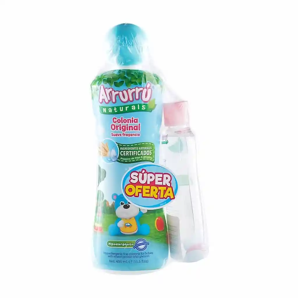 Arrurru Colonia Original + Arrurrú Aceite Para Bebe