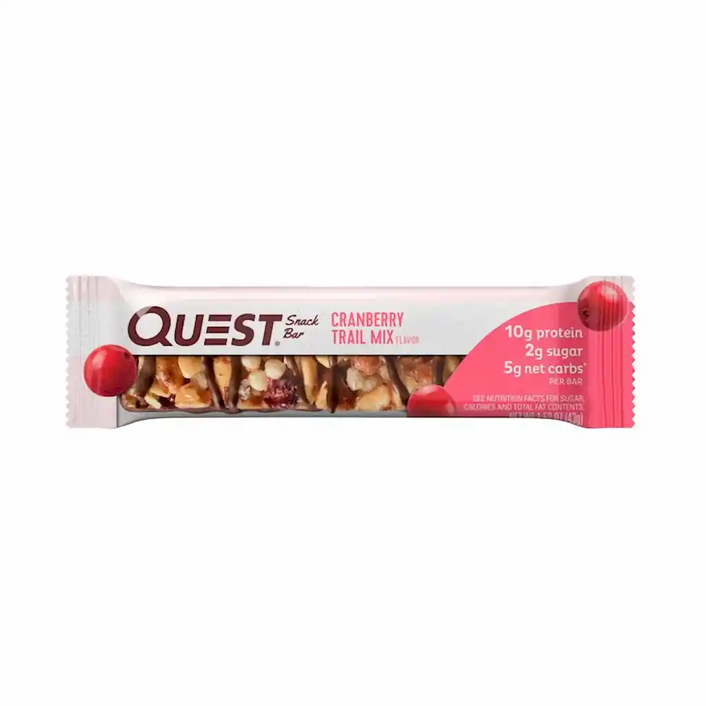 Quest Snack Barra Frutos Rojos