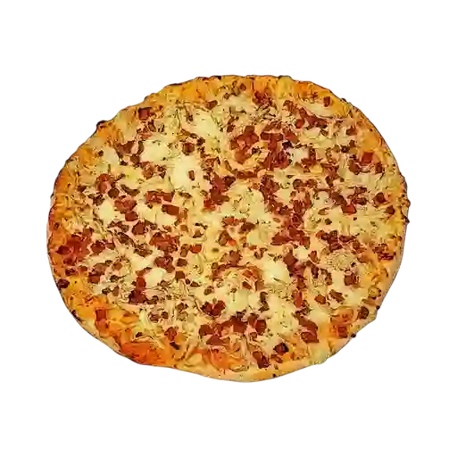 Pizza de Pollo Carbonara