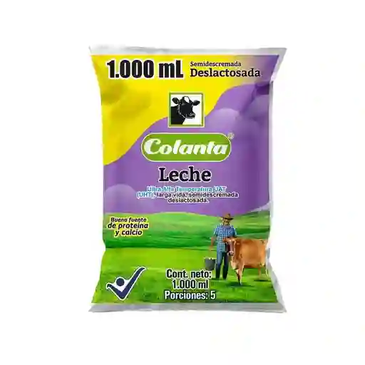 Colanta Leche Uht Deslactosada