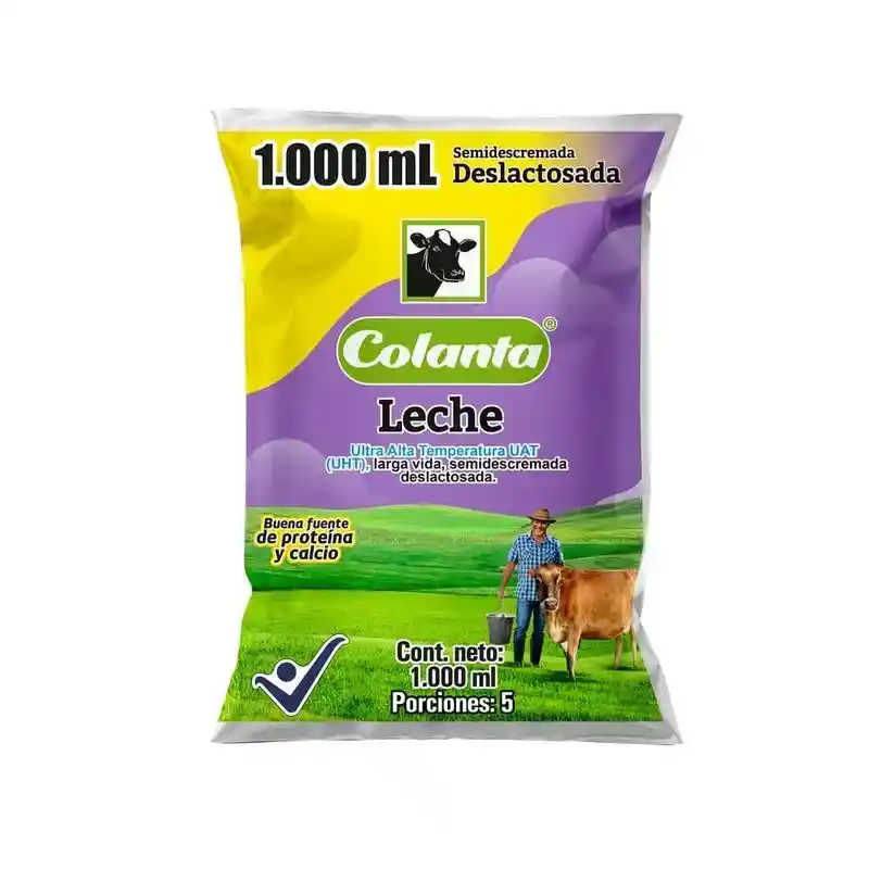 Colanta Leche Uht Deslactosada