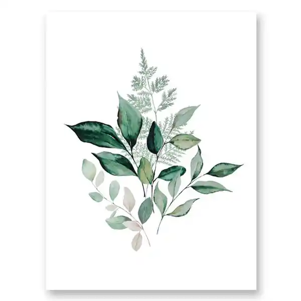 Homus Retablo Botánico 2 Diseño 40 x 30 cm