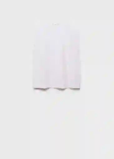 Camiseta Viri Blanco Talla XS Mujer Mango