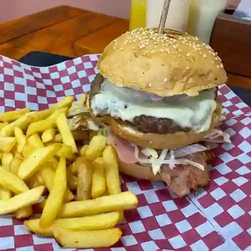 Hamburguesa Carne y Pollo Especial