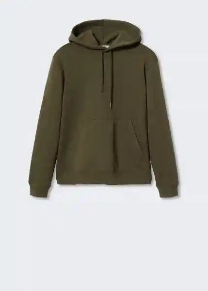 Sudadera Bono Khaki Talla M Hombre Mango