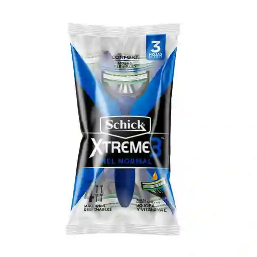 Schick Xtreme3 Piel Normal X4