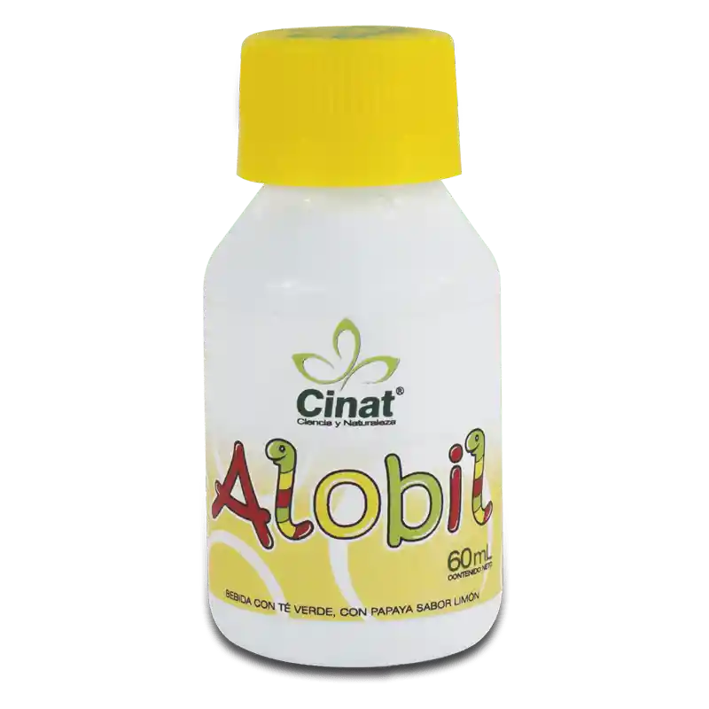 Alobil Purgante Con té Verde Con Papaya Sabor Limón