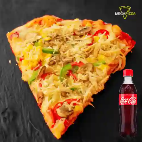 Combo Pizza Suprema + Coca-Cola Sabor Original 400 ml