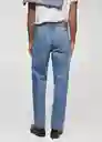 Pantalón Jean Sam Tejano Medio Talla 36 Hombre Mango