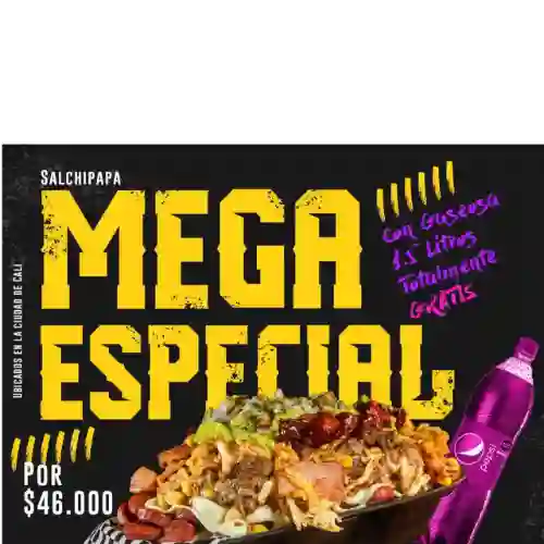 Salchipapa para Dos en Combo Gaseosa