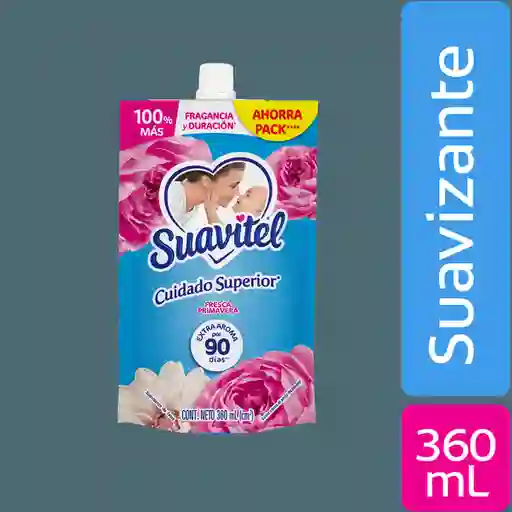 Suavizante Suavitel Cuidado Superior Fresca Primavera 360 ml