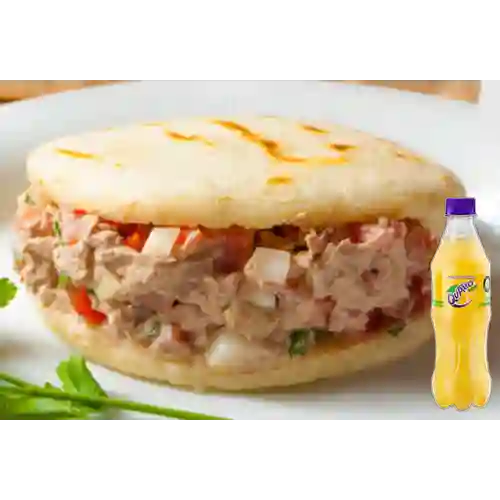 Combo Arepa Full Mixta + Quatro Original 400ML