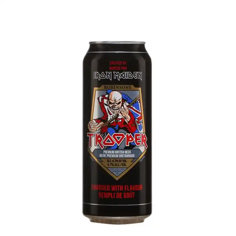 Trooper Cerveca Importadalata 500 Ml