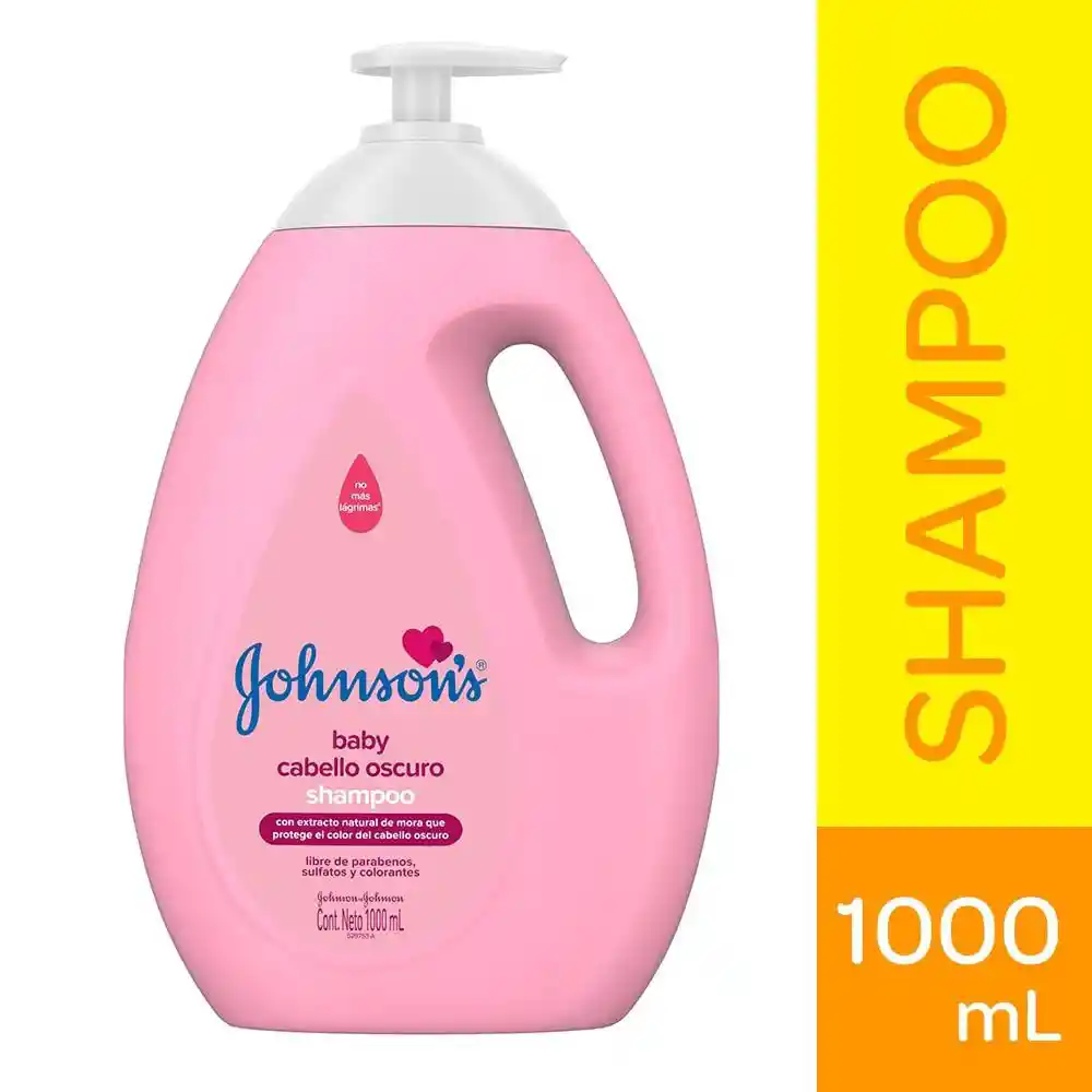 Johnson's Baby Shampoo para Bebé Cabello Oscuro