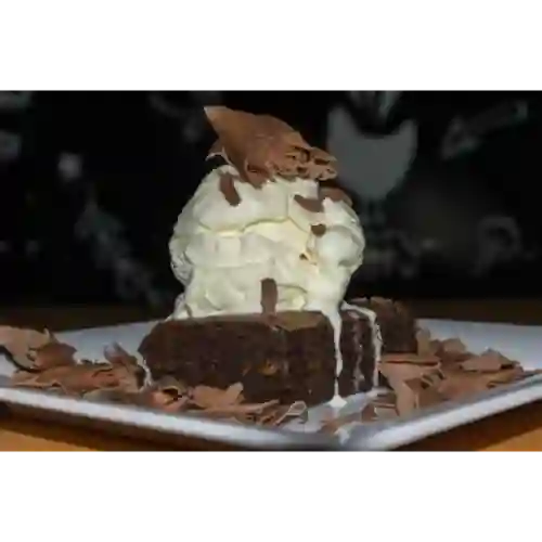 Brownie con Helado