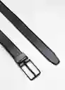 Cinturón Blacky Negro Talla 90 Hombre Mango