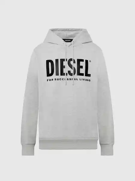 Diesel Buzo S-Gir-Hood-Division Gris Talla S