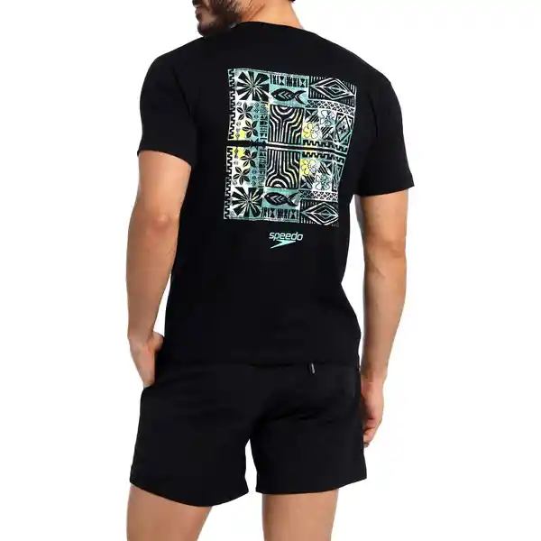 Camiseta Manga Corta Keehi Coast Hombre Talla S Speedo