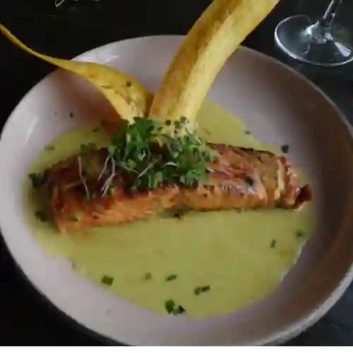 Salmón Al Curry y Coco