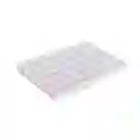 Toalla de Baño Rayas Gris Miniso