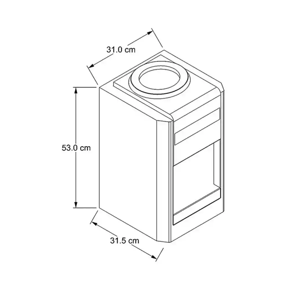 Whirlpool Dispensador de Agua Color Blanco