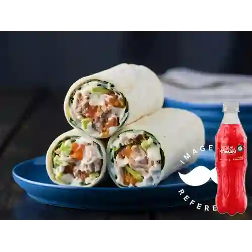 Combo Wrap Atún + Kola Román Original 400ML