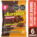 Jumbo Chocolate con Leche con Relleno Sabor a Brownie