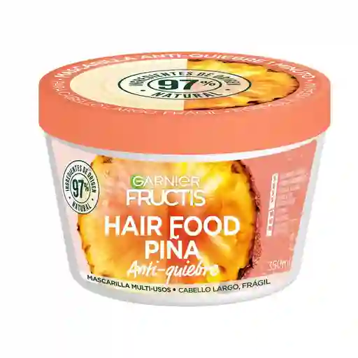 Tratamiento Capilar Hair Food Garnier Piña Anti-Quiebre 350 mL