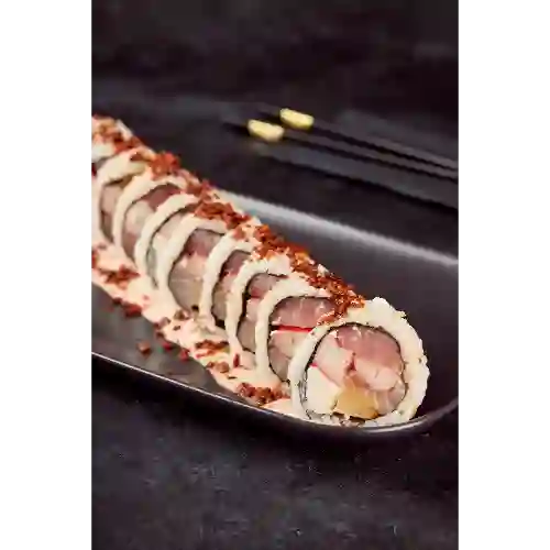 Roll Mixto Atún- Tilapia-cangrejo.