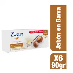 Dove Jabón de Tocador Delicious Care con Karité en Barra