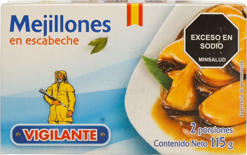 Vigilante Mejillón en Escabeche 115 g