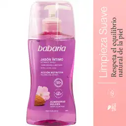 Babaria Jabón Íntimo con Aceite de Almendras Dulces