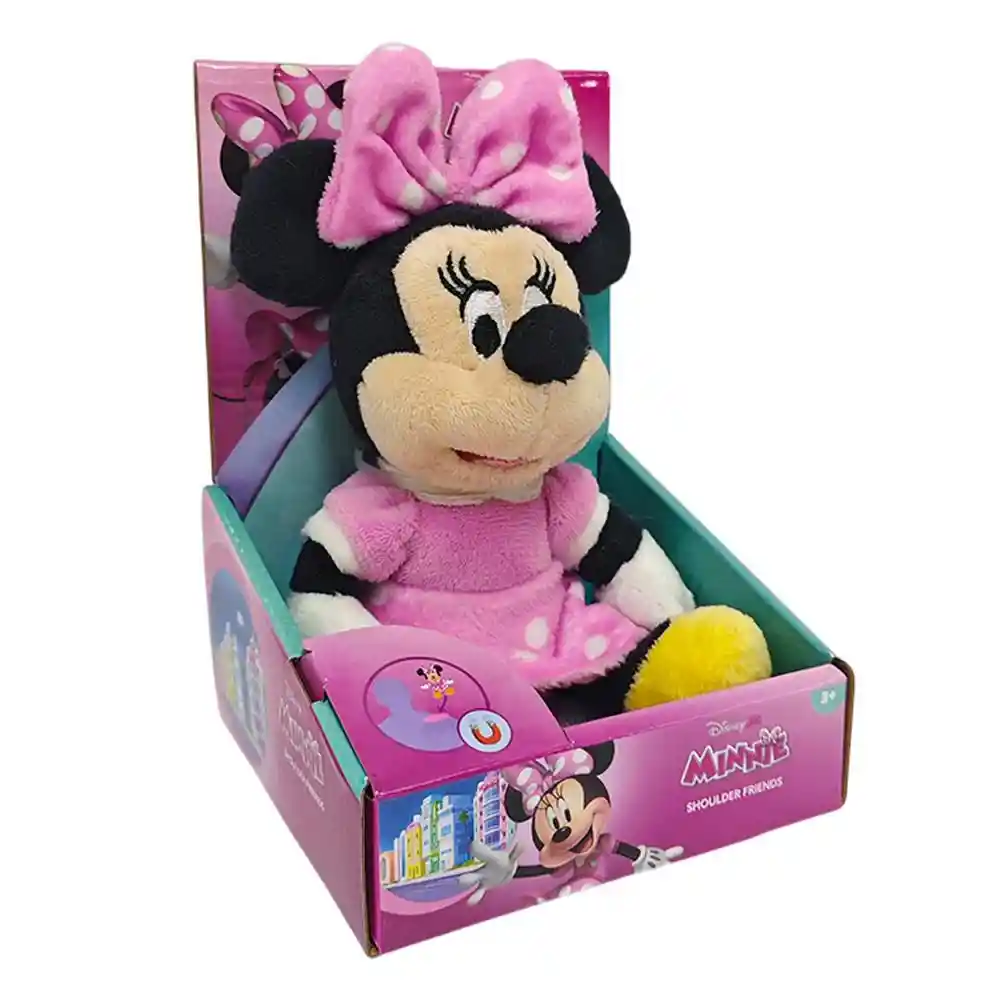 Peluche Minnie Con Iman Disney