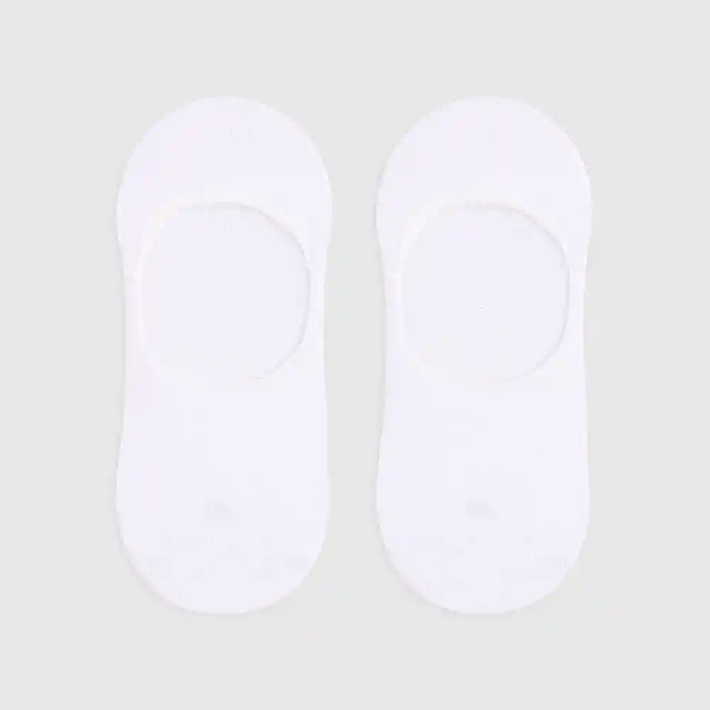 Medias Casuales Baletas Femenino New Marbella Punto Blanco Talla 9-11