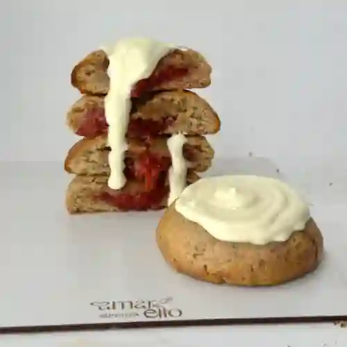 Galleta de Fresas con Crema