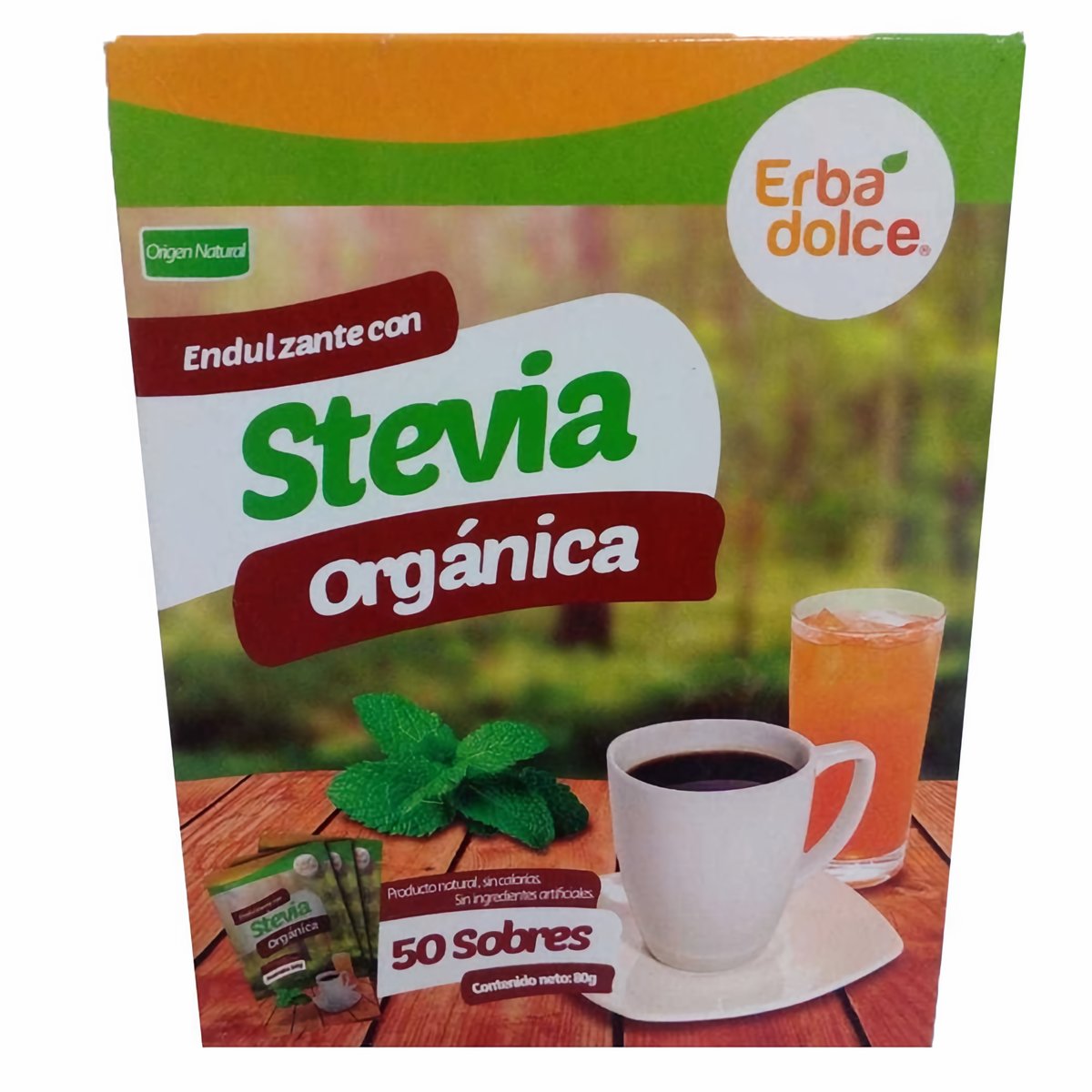 Erba Dolce Stevia Endulzante 50 x 40 g