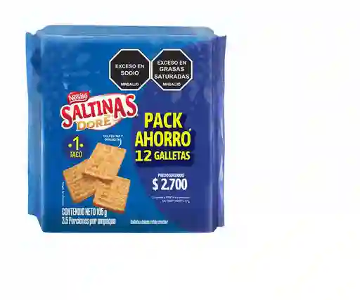 Galletas Saltinas 1 Taco Dore (105 Gr)