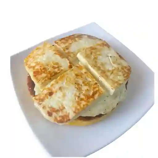 Arepa de chocolo doble queso