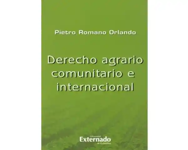 Derecho Agrario Comunitario e Internacional