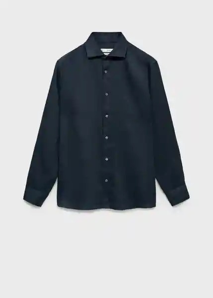 Camisa Tucán Navy Talla S Hombre Mango