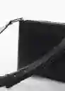 Bolso P Ophelia Negro Talla 99 Mujer Mango
