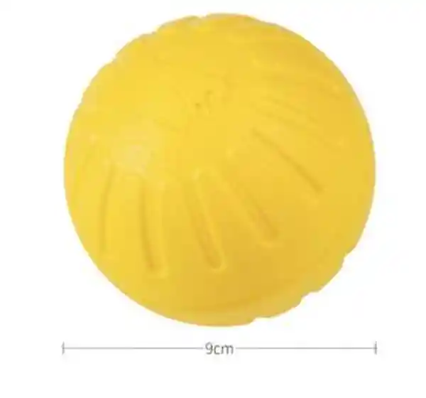 Calabaza Pets Pelota Maciza de Goma Amarilla Ref. PJ79A