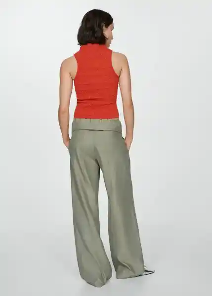 Top Acai Coral Talla S Mujer Mango
