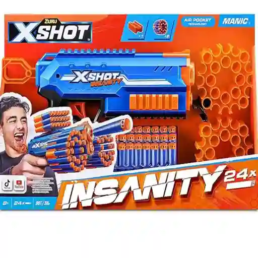 X-Shot Lanzador de Dardos Menac