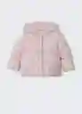 Anorak June3 Rosa Pastel Talla 69 Niñas Mango