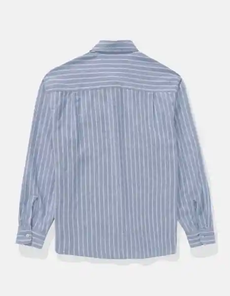 Camisa Hombre Azul Talla Large 2894407 American Eagle