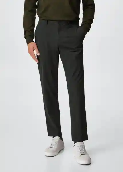 Pantalón Cool-I Khaki Talla 40 Hombre Mango