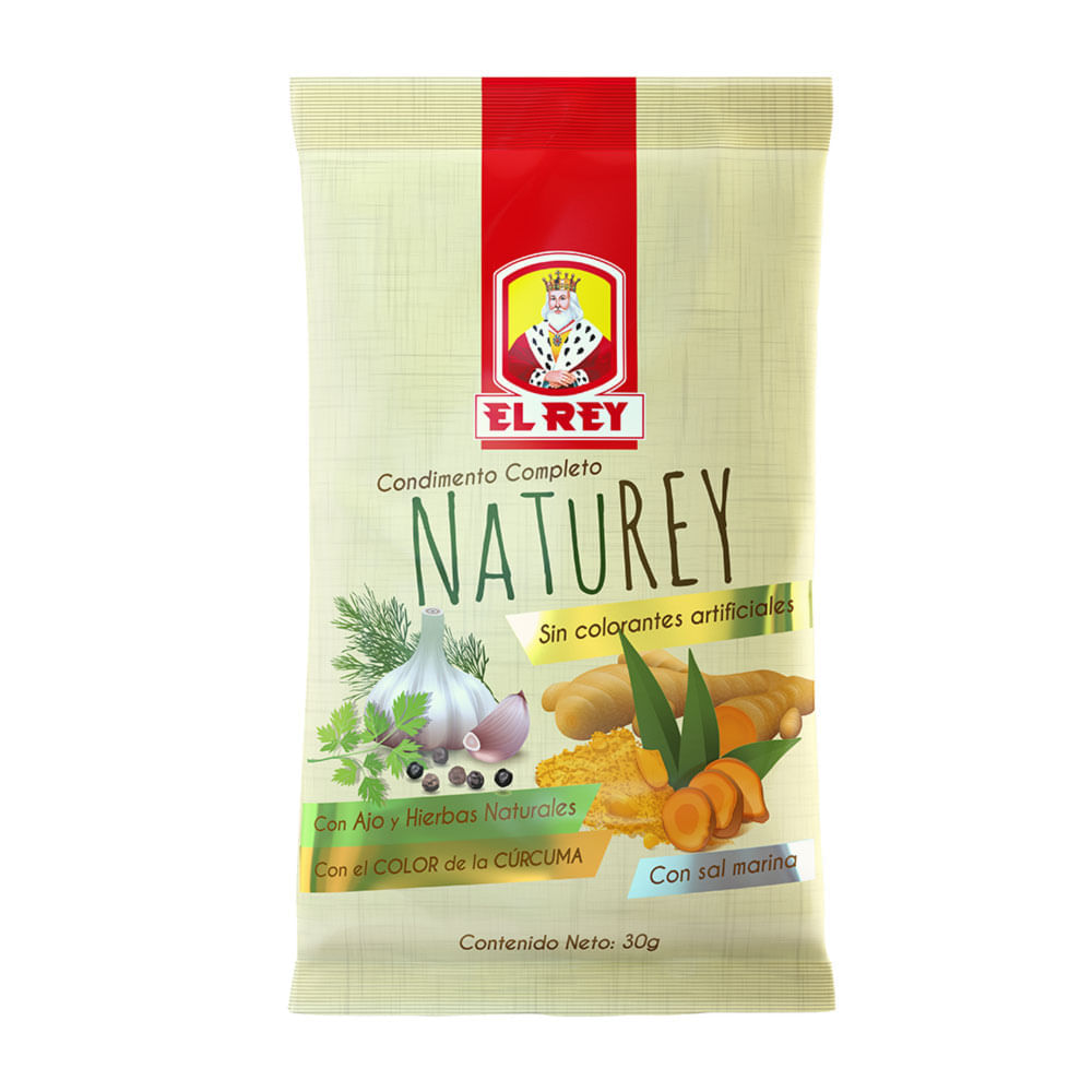 El Rey Condimento Completo Naturey 30 g